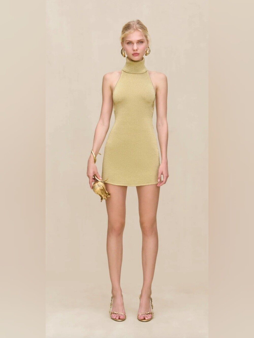 cult gaia KAYLILAH KNIT DRESS